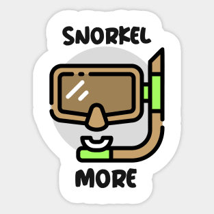 Snorkeling Sticker